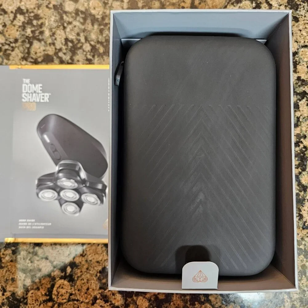 MANSCAPED The Dome Shaver PRO Essentials Kit Bald Head Electric Razor No Soother